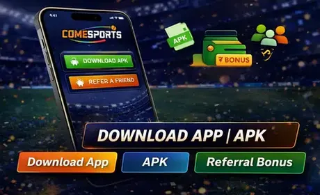 Download the app, unlock code COME100, and enter 1 Pts contests faster